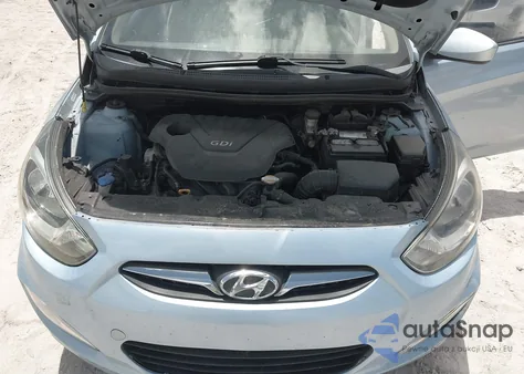 2012 Hyundai Accent Gls from USA, damaged, VIN KMHCU4AE7CU065522